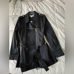 Micheal Kors brand new/with tags light black trench coat. Women XL